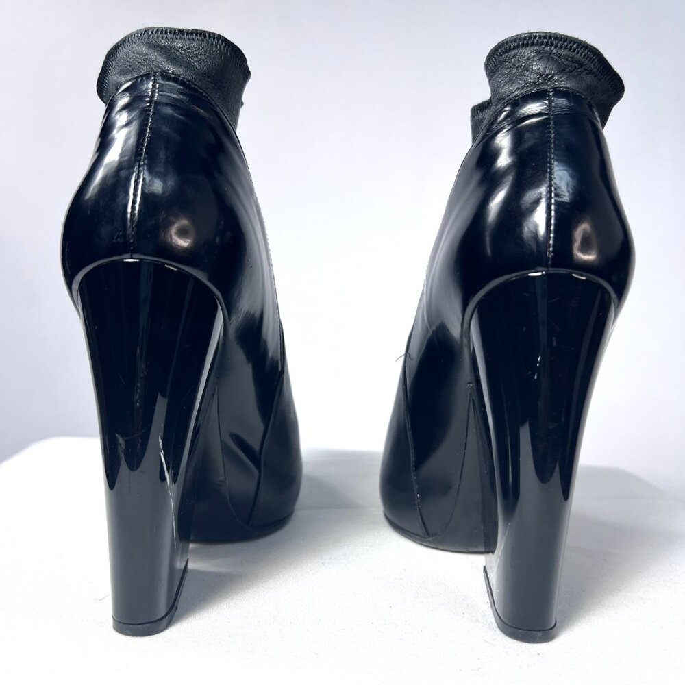 Pierre‎ Hardy Block Heel ankle boots, Black leather, Size EU37 US7